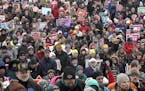 Hundreds gathered on the steps of the State Capitol Tuesday for the Minnesota Citizens Concerned for Life (MCCL) March for Life. The annual march, hel