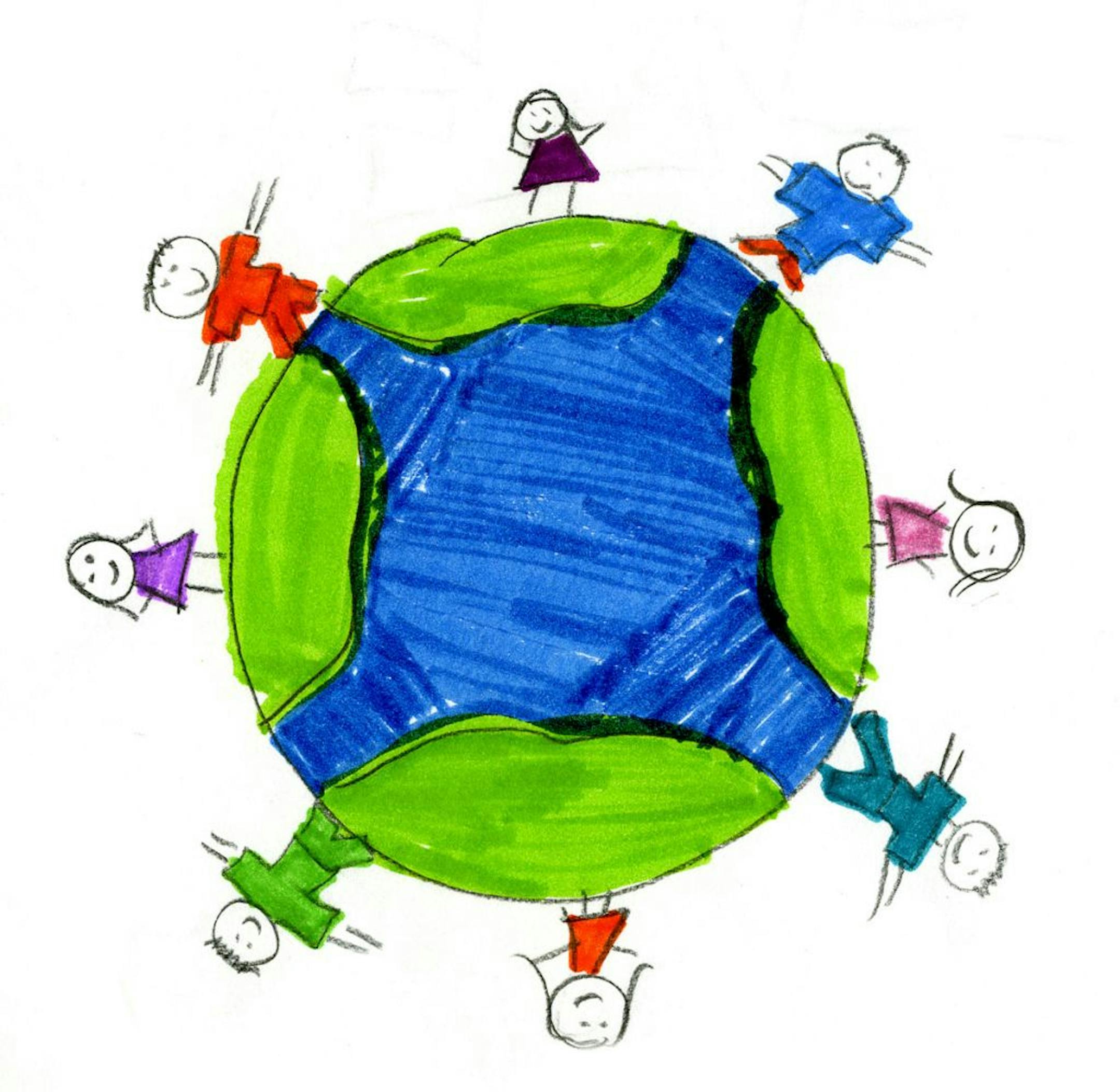 Drawing by Anida Chanthauisouk, 10, 5th grade