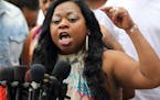 Valerie Castile, mother of Philando Castile, spoke with passion about her reaction to a not guity verdict for Officer Jeronimo Yanez at the Ramsey Cou