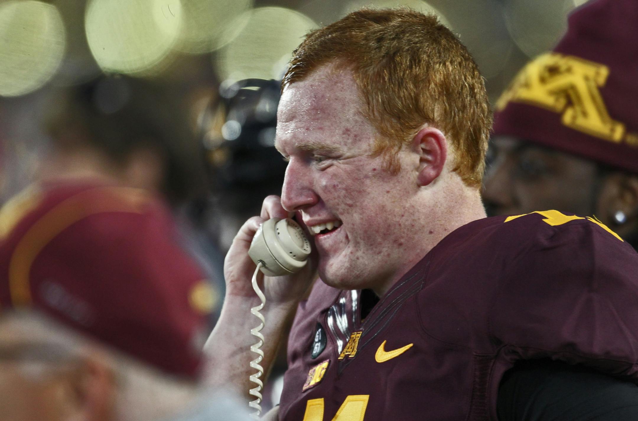 Gophers quarterback Max Shortell