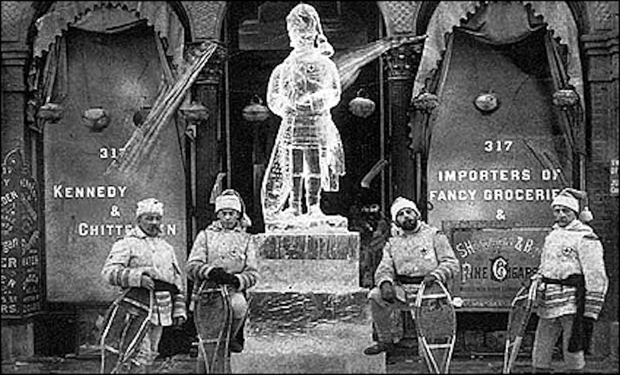 1886 Winter Carnival: Kennedy and Chittenden Fancy Groceries