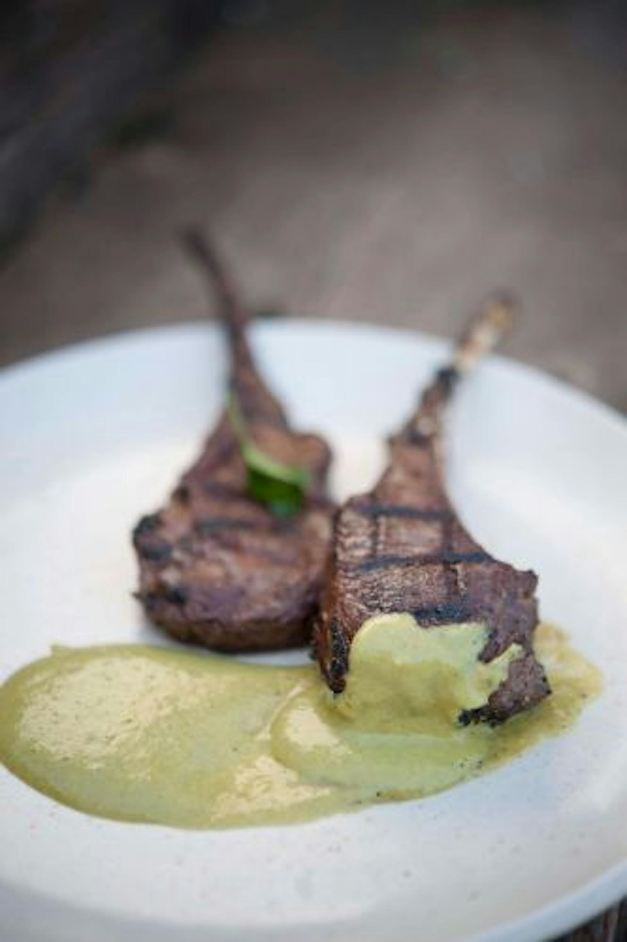 Grilled lamb chops from "Shefzilla."