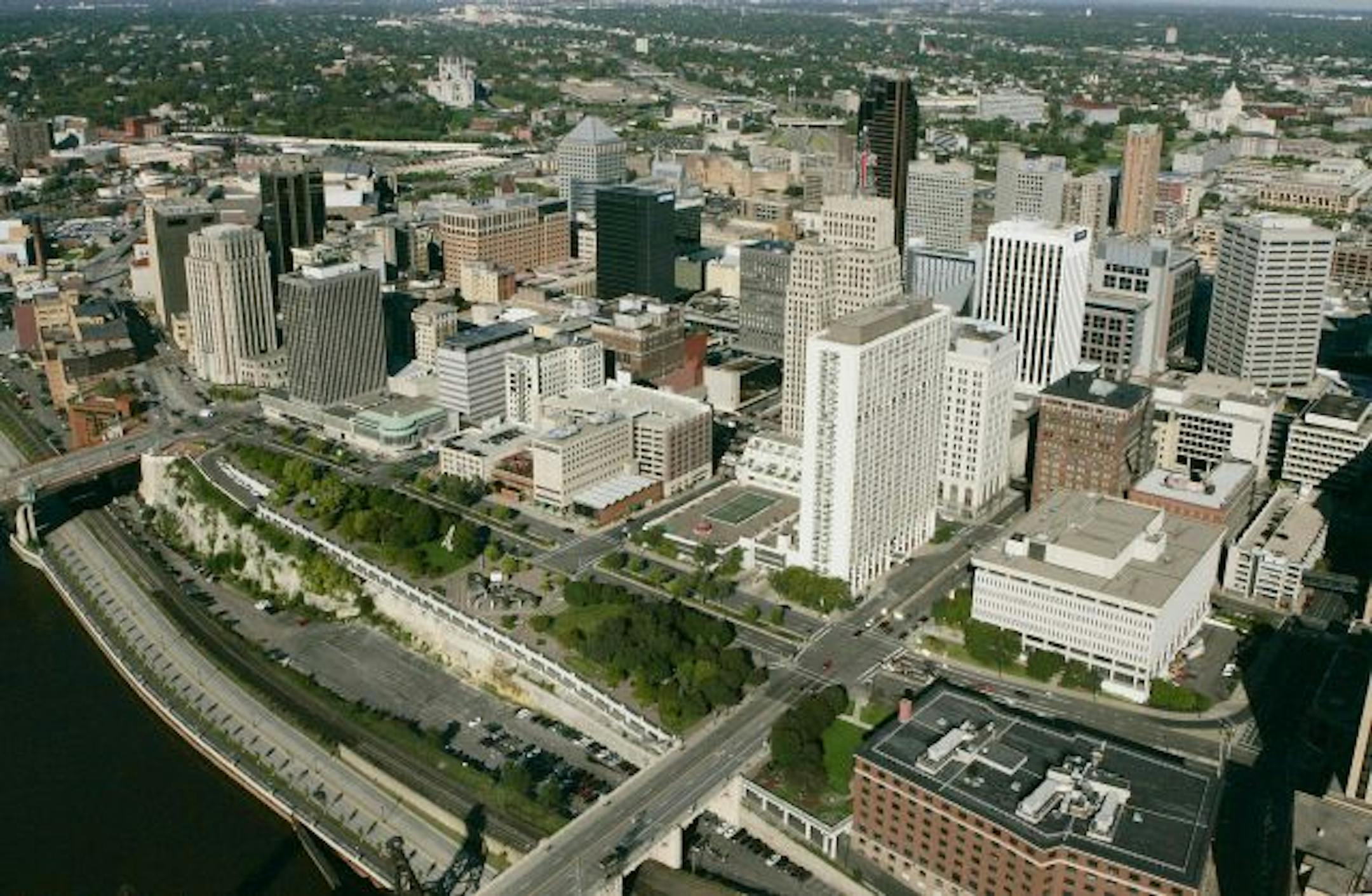 St. Paul skyline.