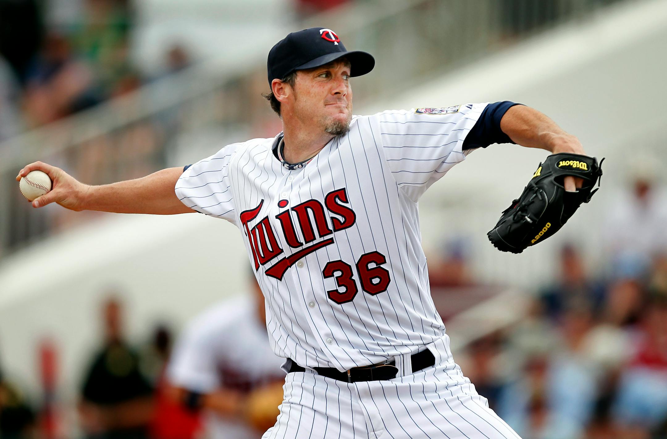 Joe Nathan throwing in a game was a welcome sight for the Twins on Tuesday. Nathan worked the fourth inning against Boston and said afterward that he felt fine.