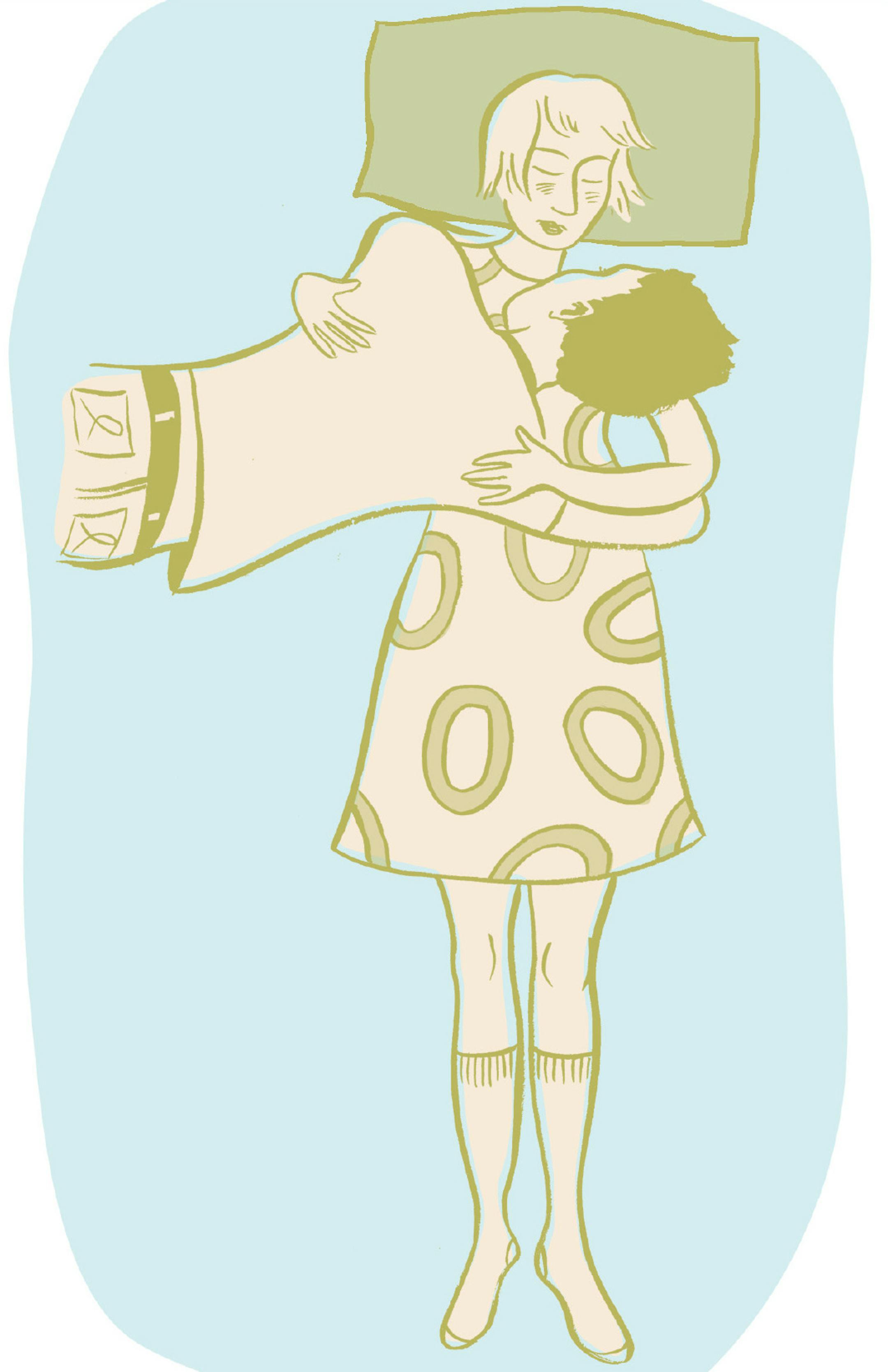 "9:30 p.m." From "The Cuddle Sutra" by Rob Grader Published by Sourcebooks, Inc.