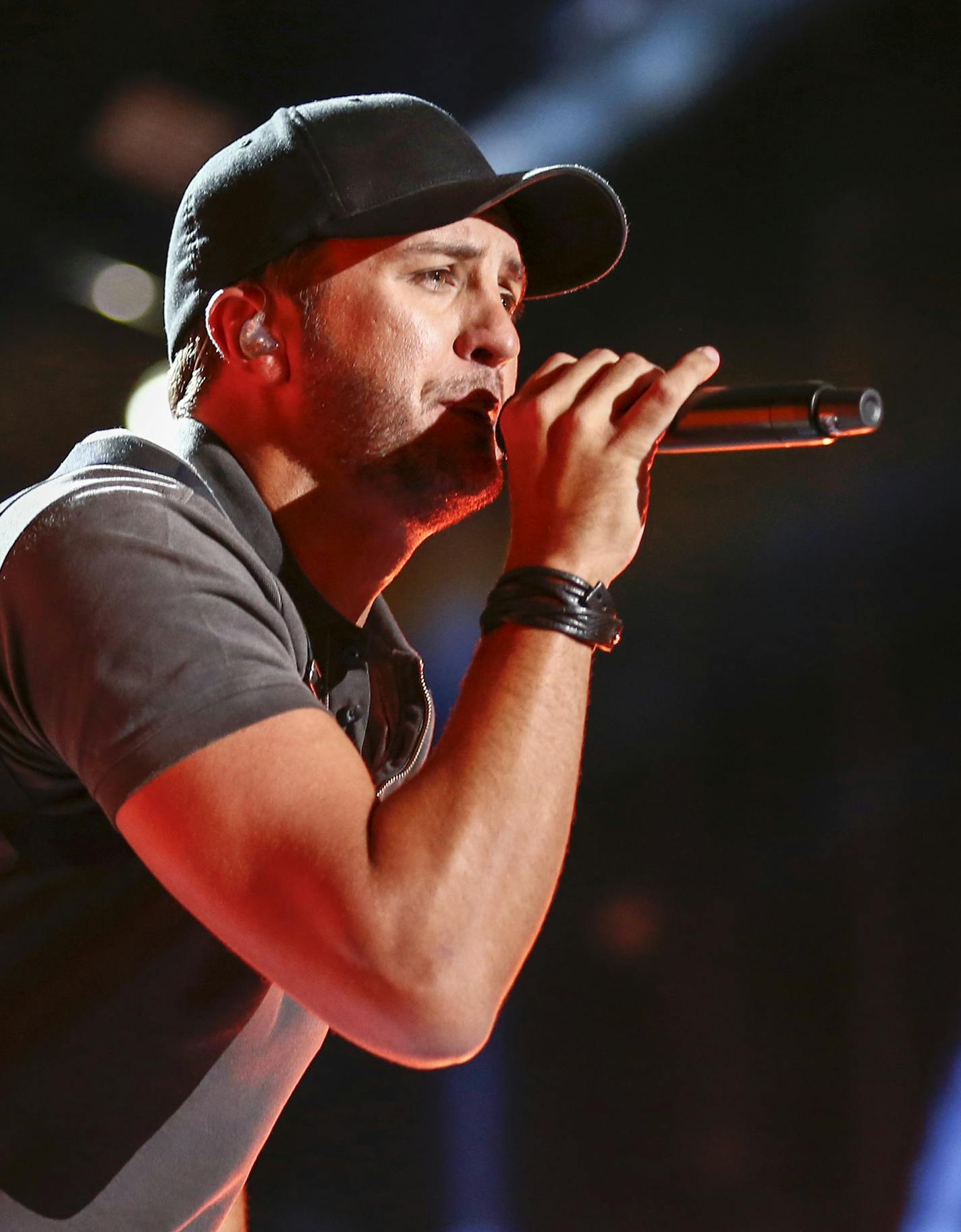 Like Bryan performs at LP Field at the CMA Music Festival on Friday, June 12, 2015, in Nashville, Tenn. (Photo by Al Wagner/Invision/AP)