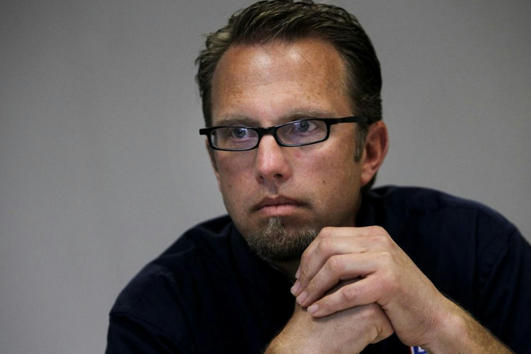 Dan Beberger is the head driver at Border States Electric and was interviewed Thursday, Oct. 25, 2012, at Border States Electric in Albertville, MN.