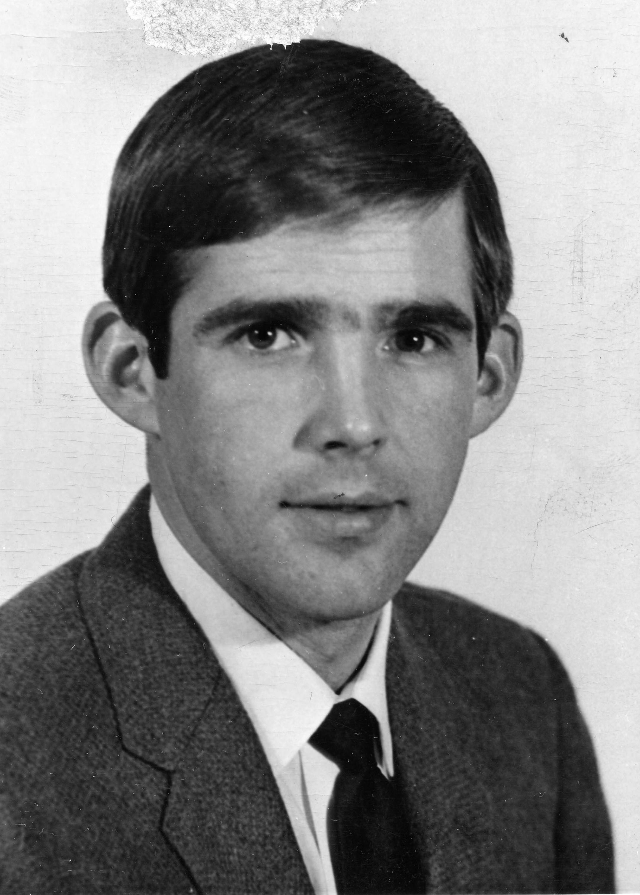 Star Tribune outdoors columnist Ron Schara in the late 1960s.