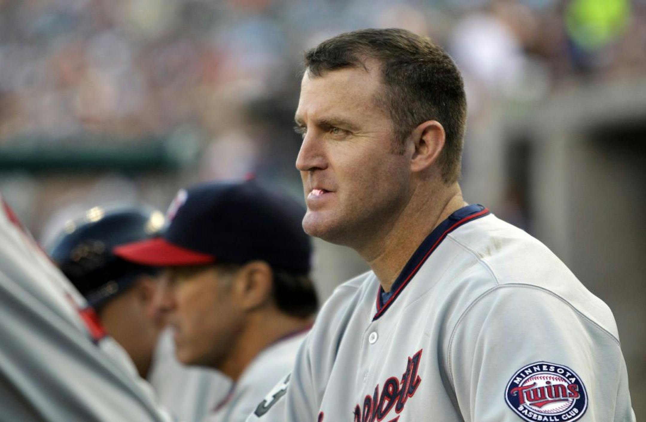 Twins designated hitter Jim Thome