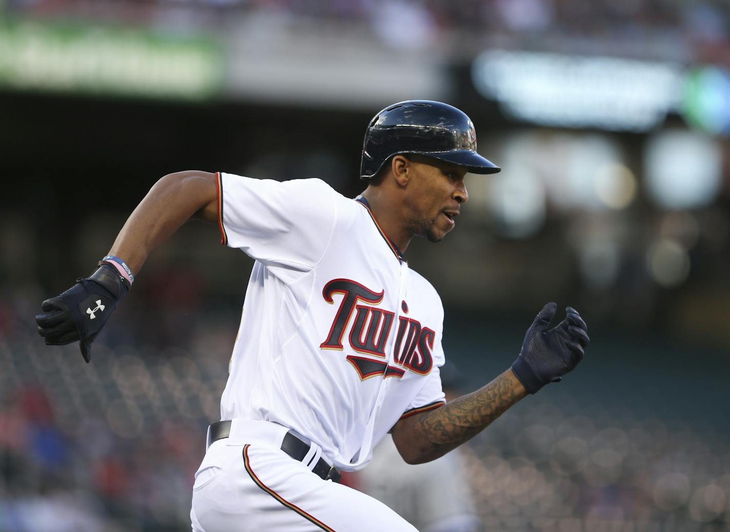 Twins center fielder Byron Buxton