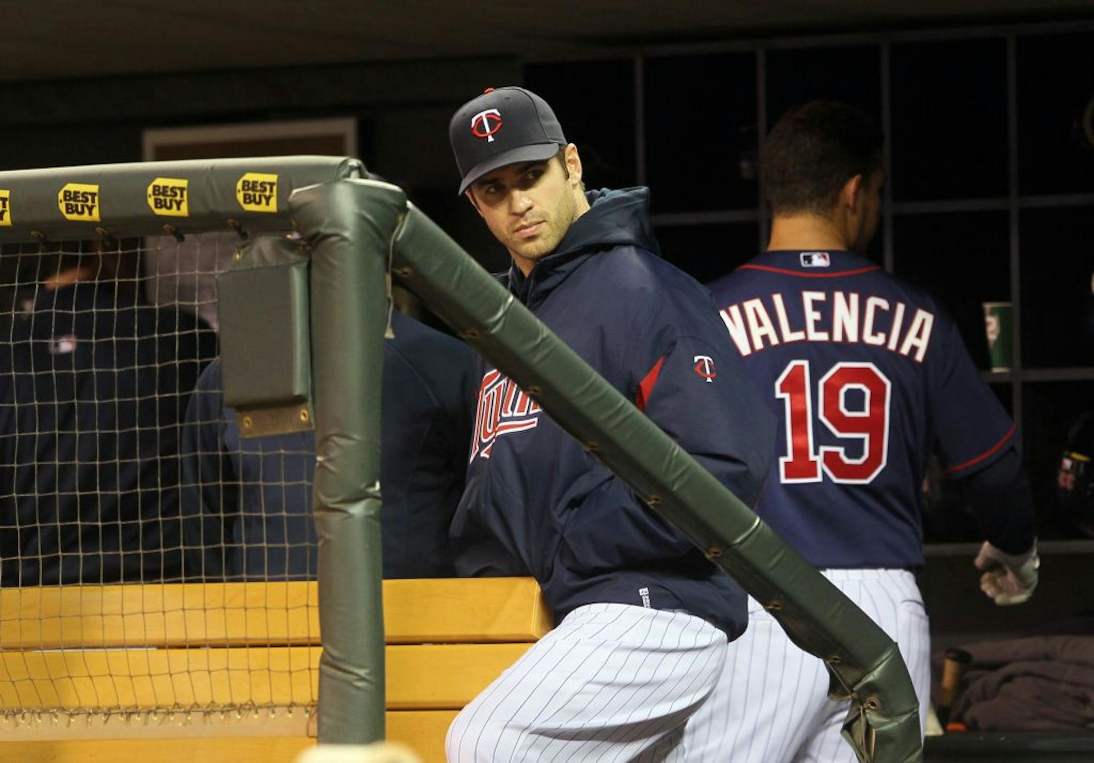 Twins catcher Joe Mauer
