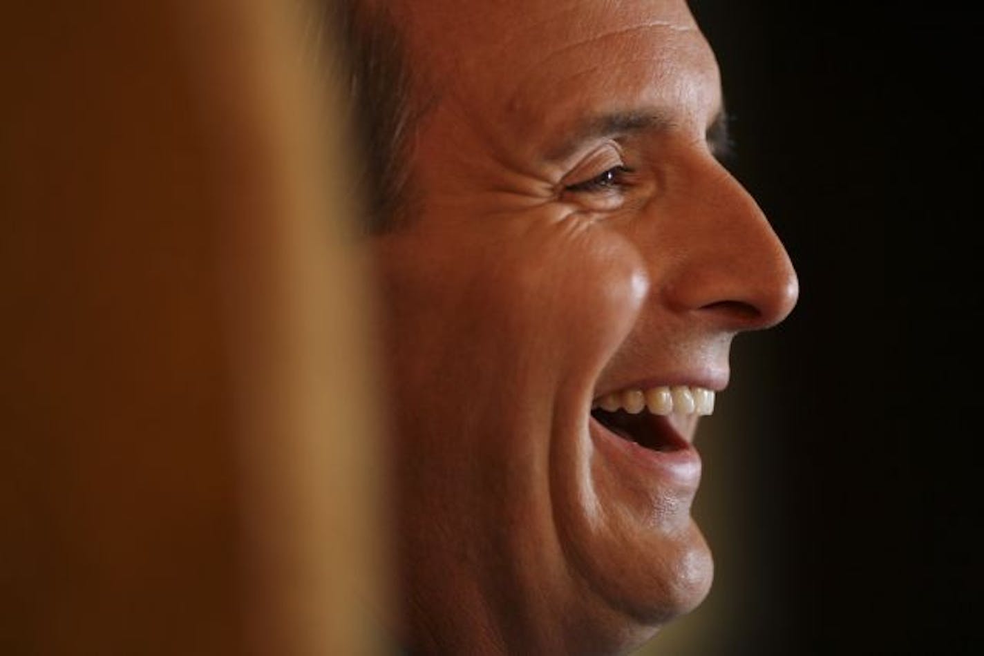 Gov. Tim Pawlenty during an interview in his office Thursday afternoon.