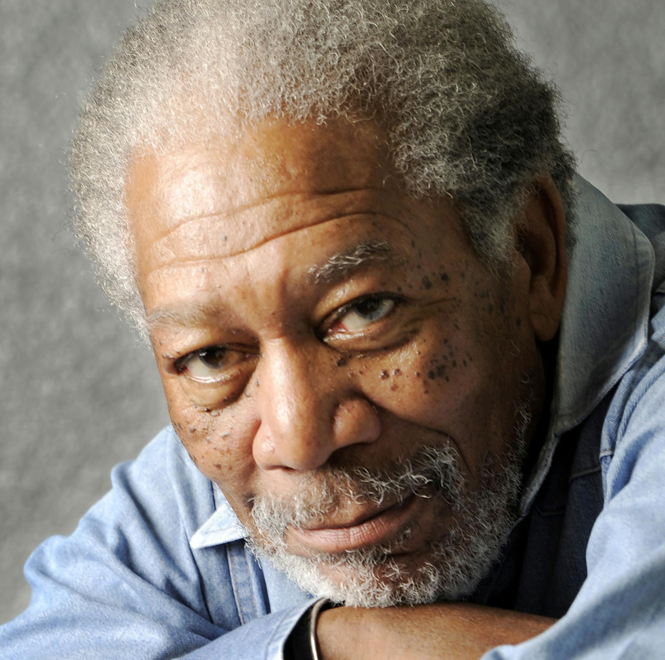 FILE - In this April 25, 2011, file photo, actor Morgan Freeman poses for a portrait in Los Angeles. Freeman said he was aboard his plane when it had to make an unexpected landing in Tunica, Miss., Saturday, Dec. 5, 2015, but nobody was injured. (AP Photo/Chris Pizzello, File)