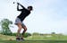 Rookie golfer Elizabeth Szokol teed off on the 16th hole during a practice round Wednesday. ] ANTHONY SOUFFLE &#x2022; anthony.souffle@startribune.com