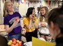 Burnsville High School holds a college signing ceremony for seniors who are planning to become teachers, similar to signing ceremonies for college-bou