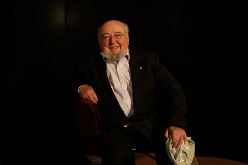 CANBERRA, AUSTRALIA - SEPTEMBER 12, 2008: (EUROPE AND AUSTRALASIA OUT) Author Thomas Keneally at the 2008 Prime Minister's Literary Awards at Parliament House in Canberra. (Photo by Newspix/Getty Images)