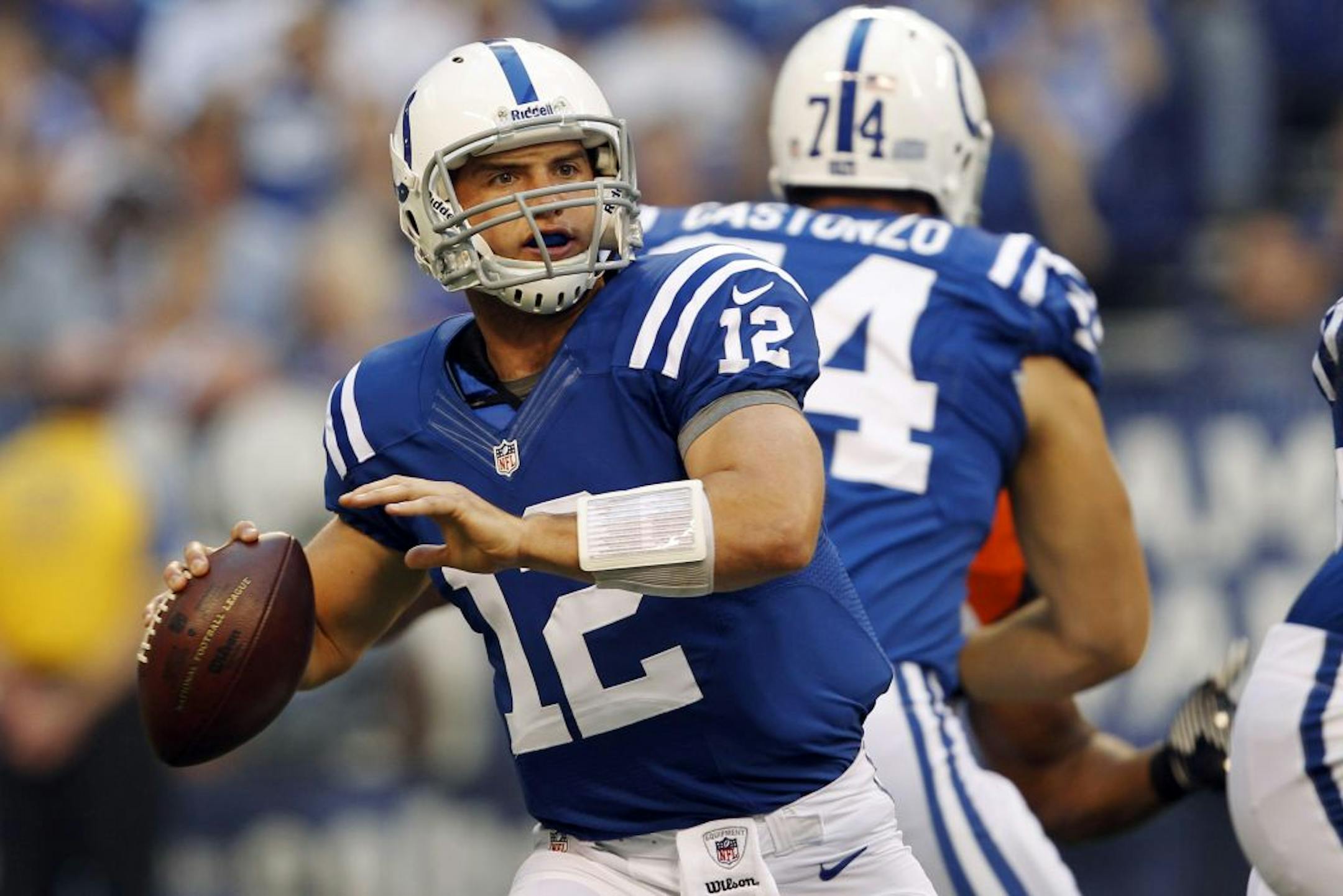 Indianapolis Colts quarterback Andrew Luck