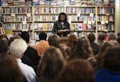 Those were the days, back when book launches were packed! Here, St. Paul writer Marlon James reads from "A Brief History of Seven Killings" at Common 