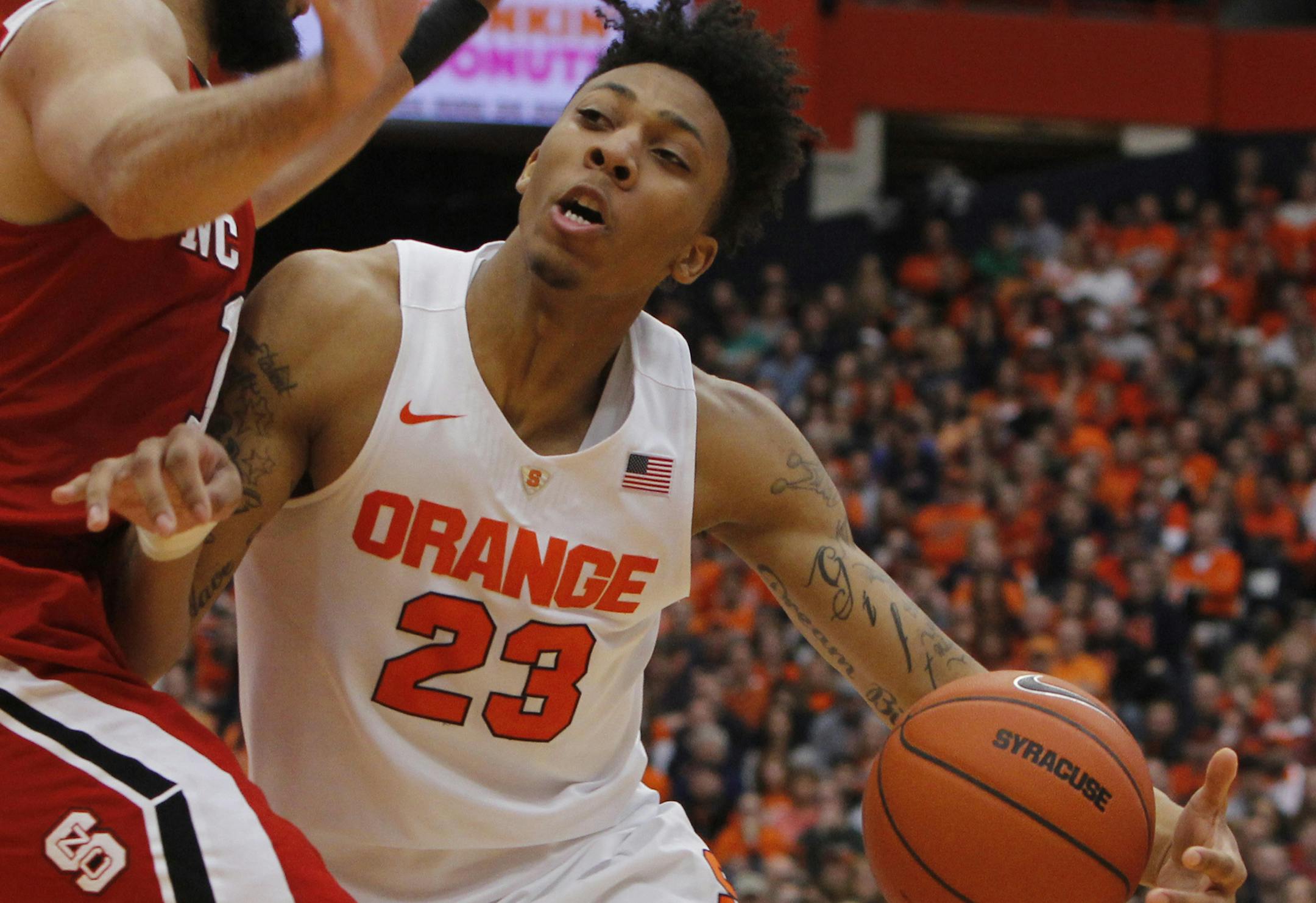 Malachi Richardson is not playing like a freshman for Syracuse.