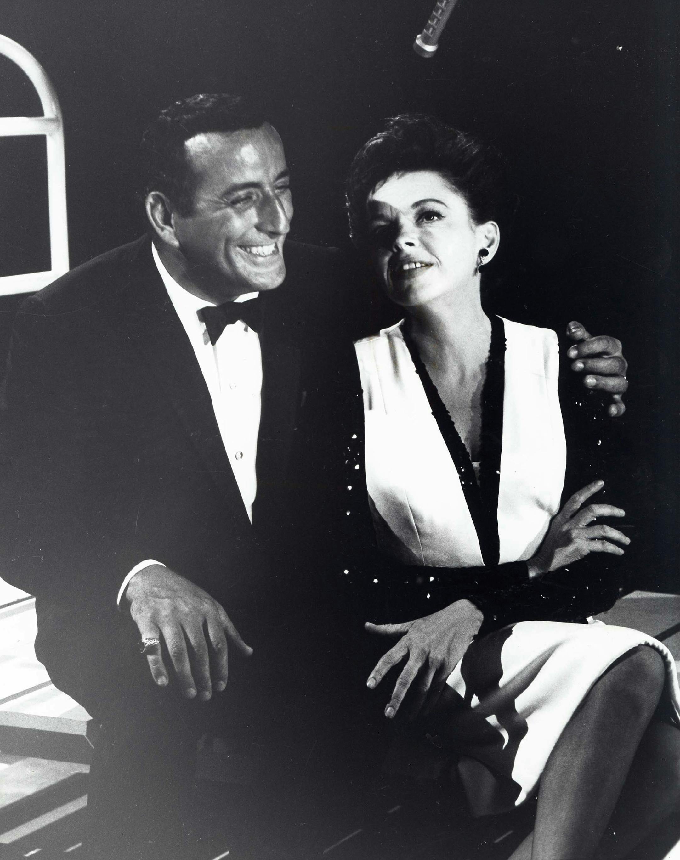 Tony Bennett with Judy Garland at The Judy Garland Show, Dec. 12, 1963.