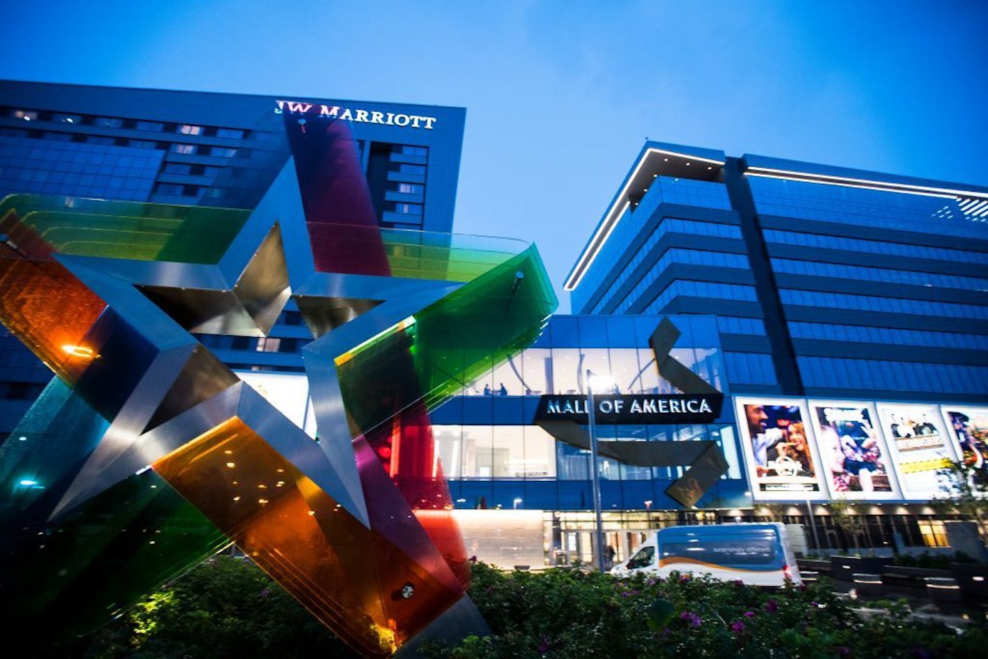 The entrance to Mall of America's new wing.