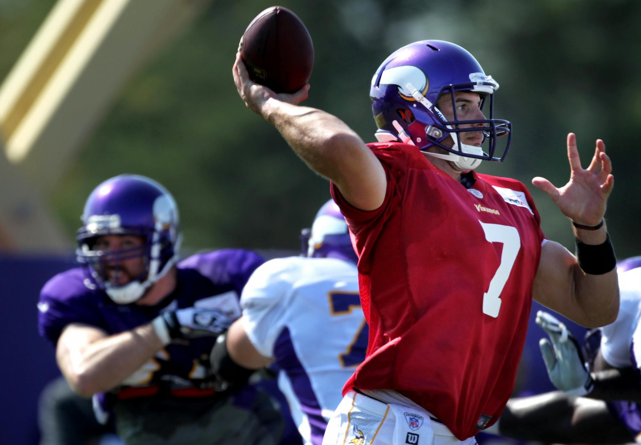 Vikings quarterback Christian Ponder