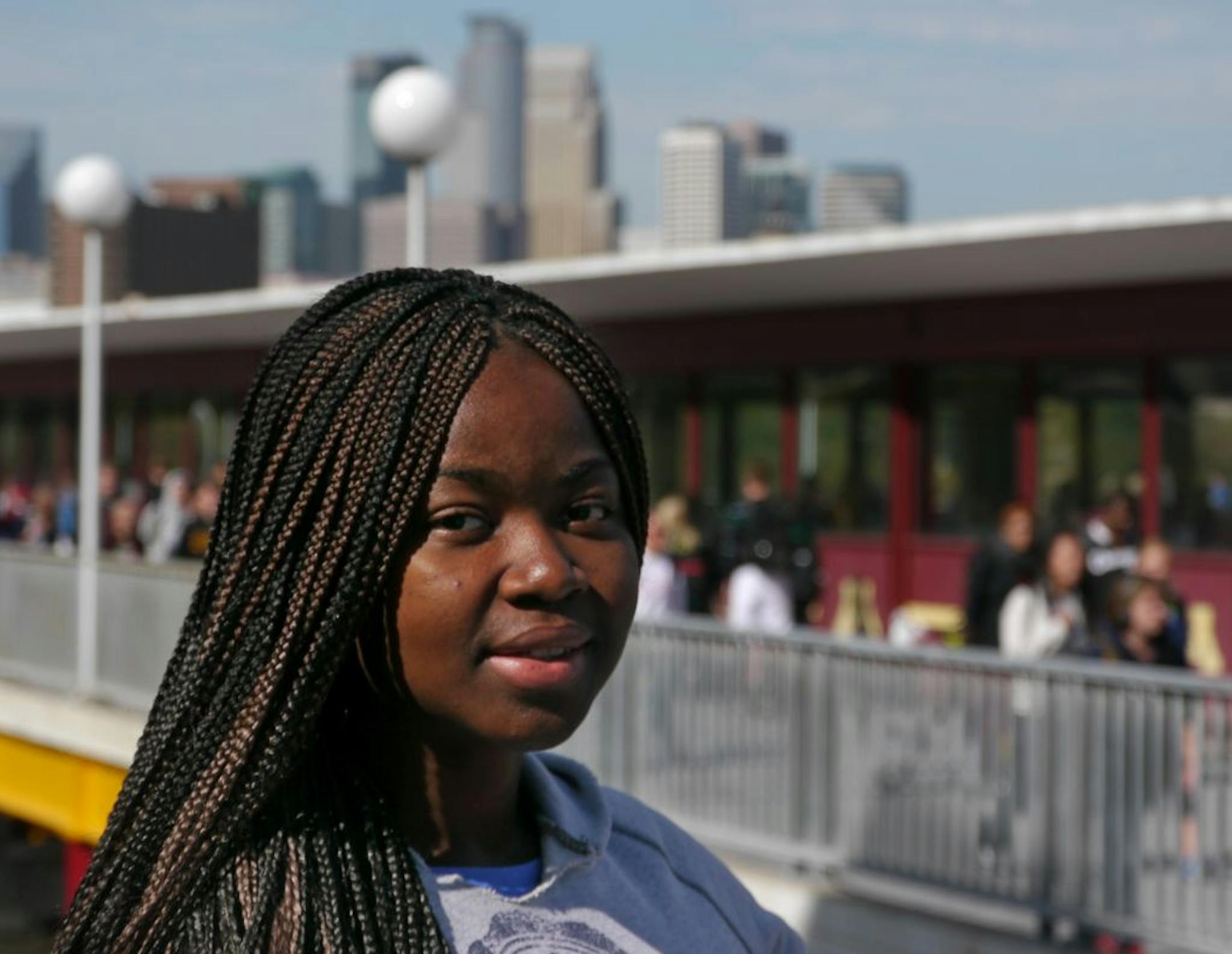 Gloria James, a University of Minnesota freshman, found her joint bank account frozen in June when a creditor garnished it to pay her father's debt.