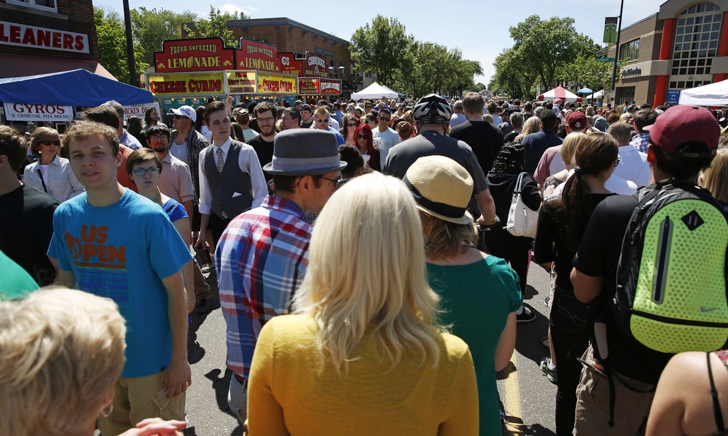 At 40th annual Grand Old Day in St. Paul, the largest one-day festival in the in the midwest, a crowd of over 250,000 people were in attendance. ] richard tsong-taatarii@startribune.com