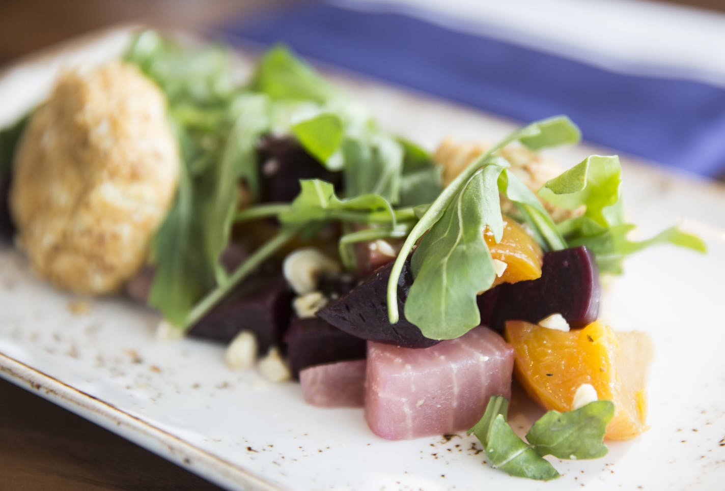 The beet salad at Cedar + Stone, Urban Table.