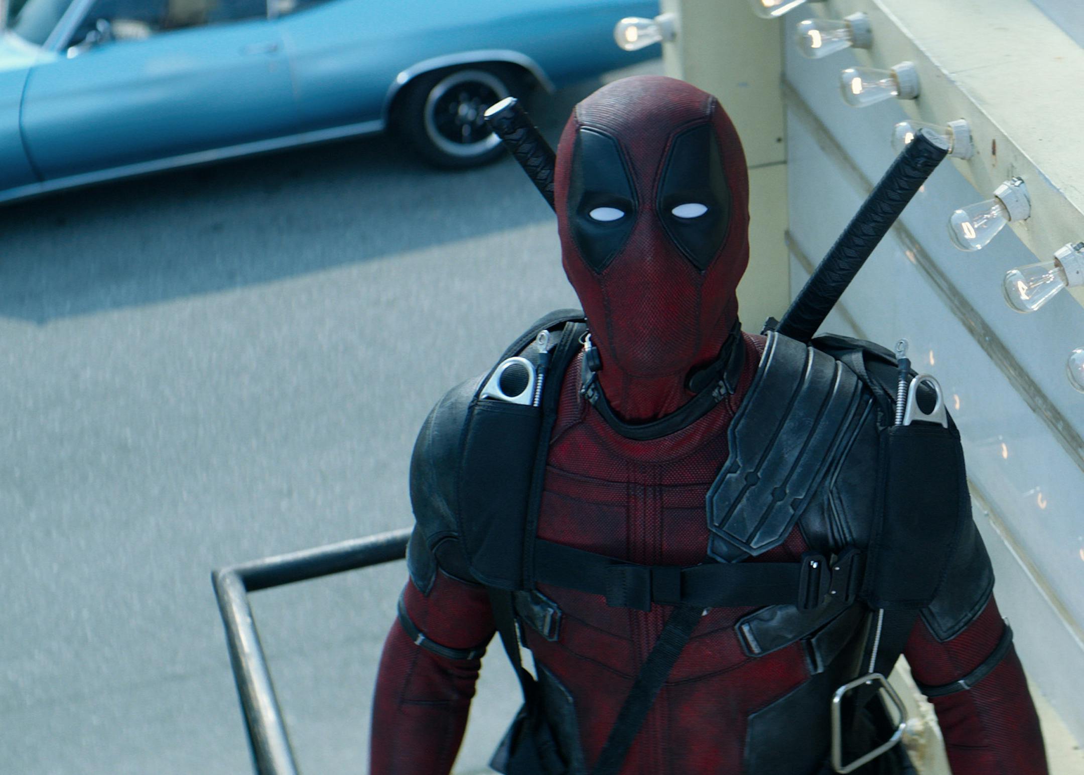 Ryan Reynolds stars as Deadpool in "Deadpool 2." (Twentieth Century Fox) ORG XMIT: 1231114
