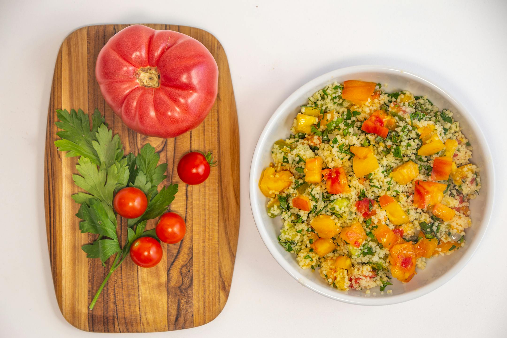 Tomato and Herb Couscous Salad