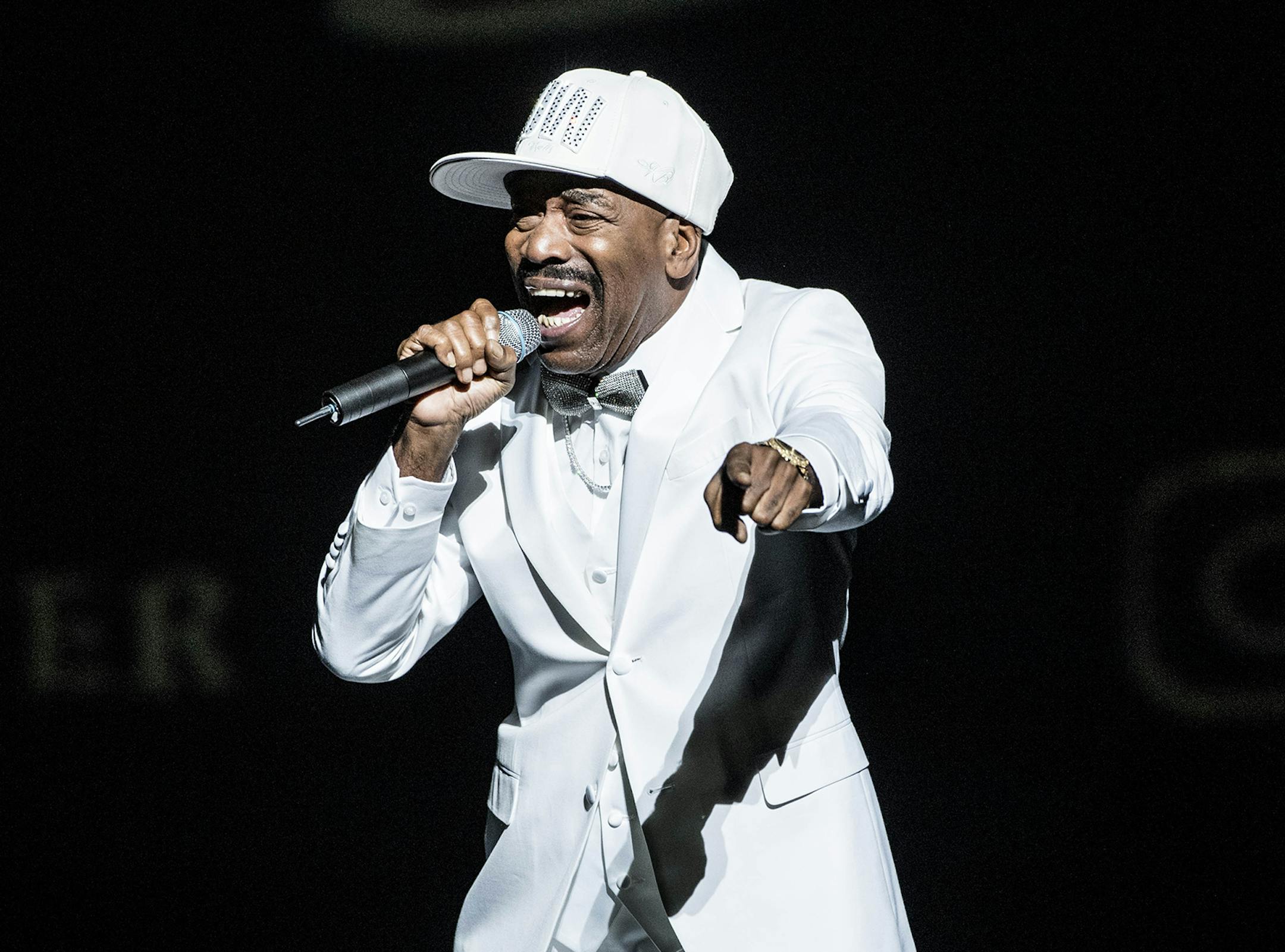 Kurtis Blow in "Hip Hop Nutcracker" in 2017.