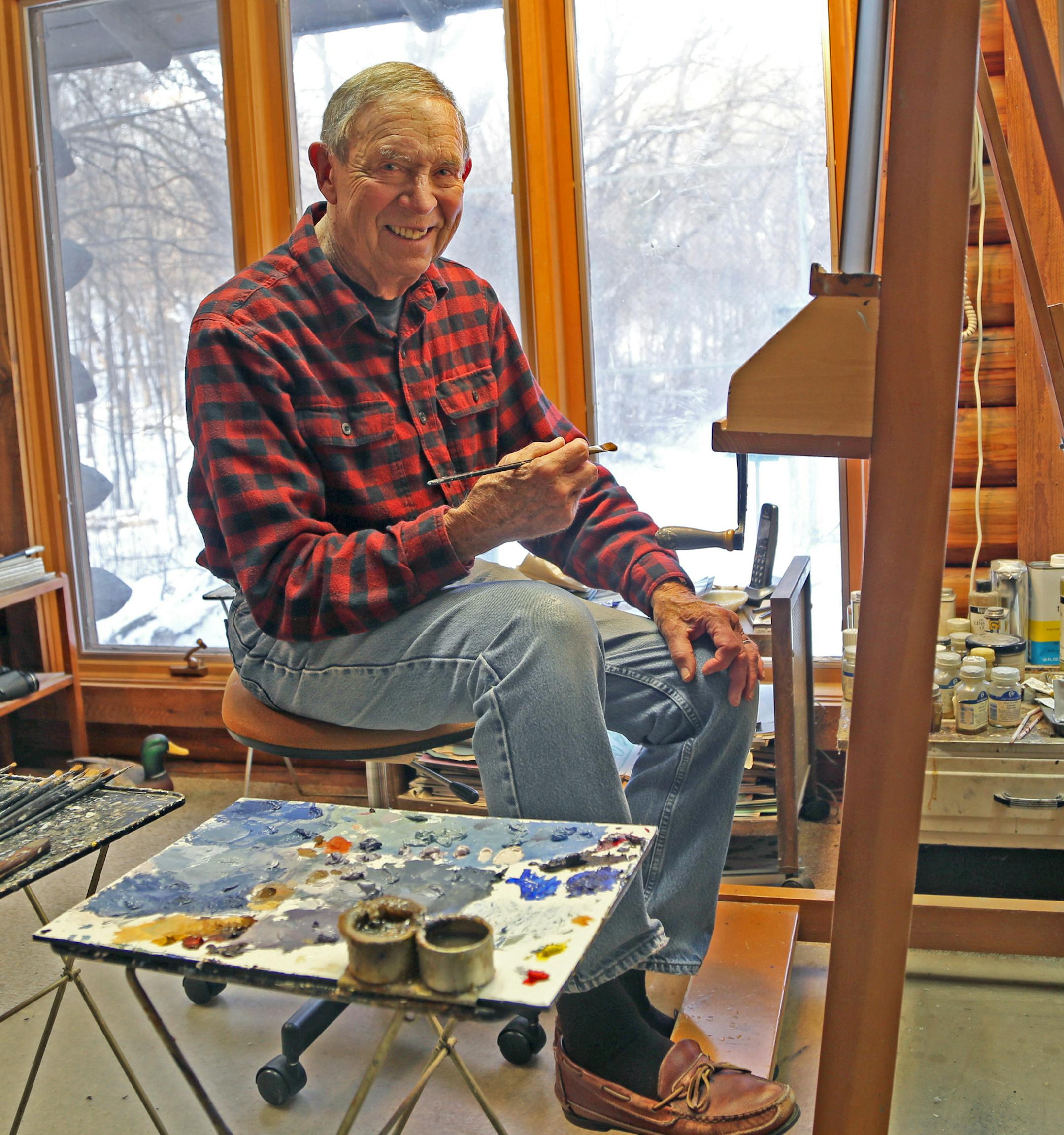 David Maass of Long Lake in the western suburbs has been painting wildlife, ducks particularly, since he was a boy growing up in Rochester. A two time winner of the federal Duck Stamp contest, Maass for the fifth time was just named Ducks Unlimited International Artist of the Year.