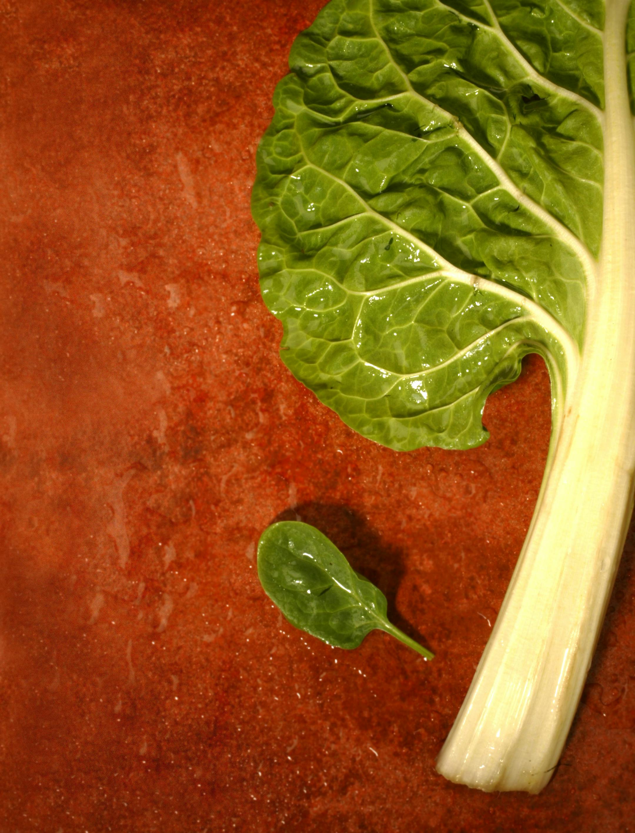 Select greens with small, tender leaves to minimize cooking times.