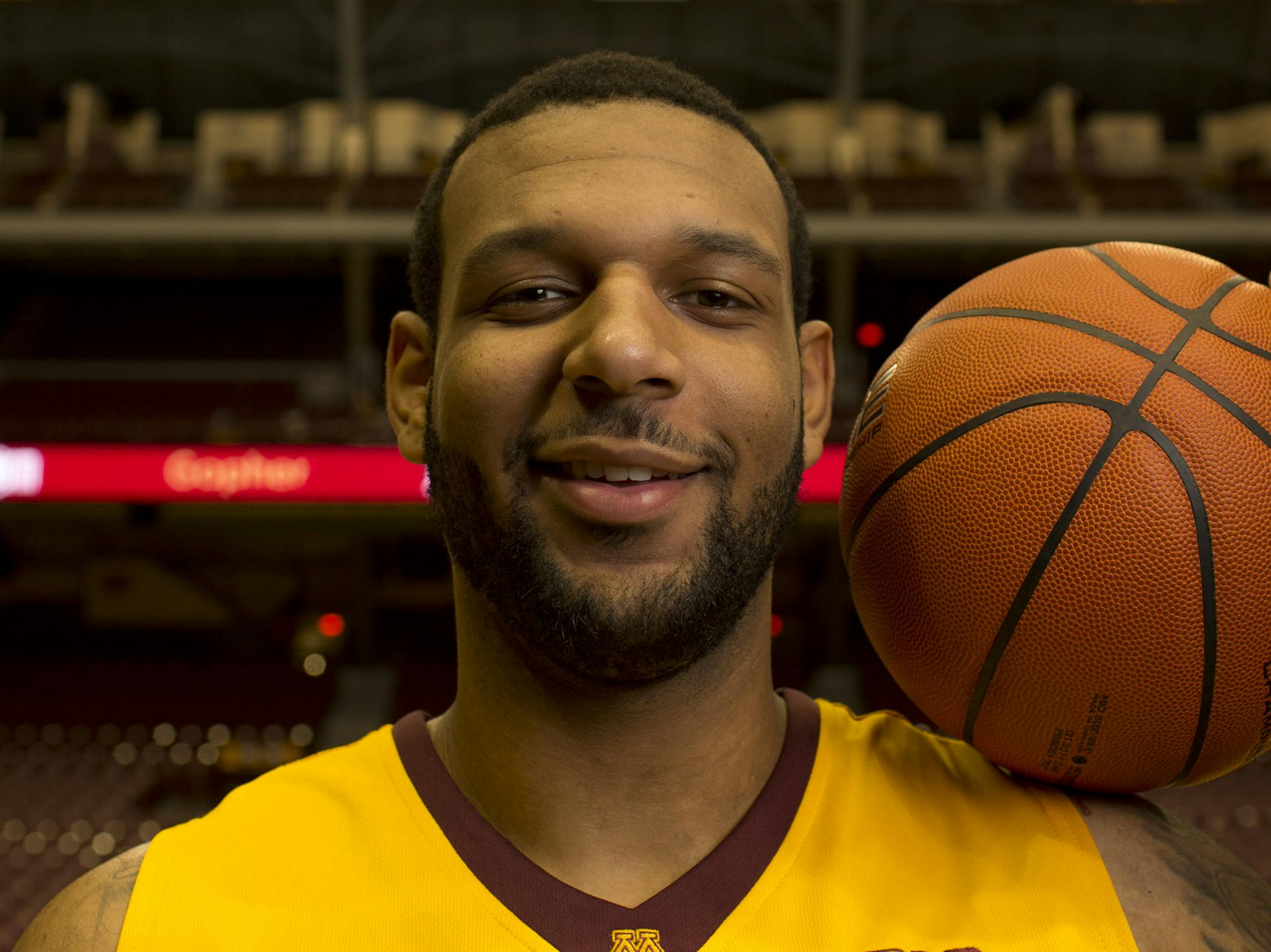 Maurice Walker played for the Gophers at 310 pounds last year and came to the U at 340.