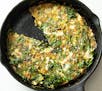 Frittata with greens and Persian spices