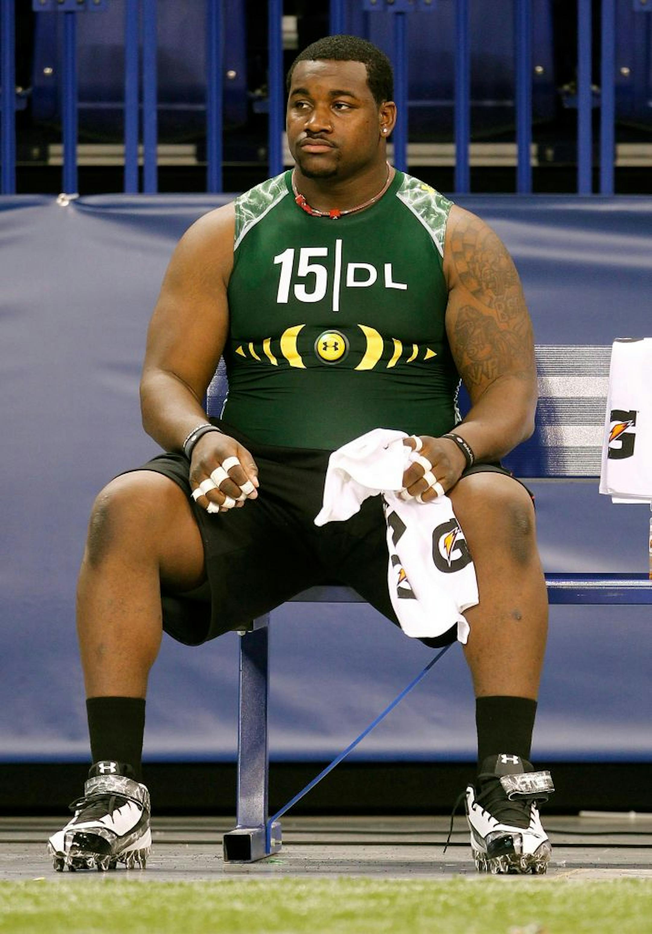 Alabama defensive end Marcell Dareus