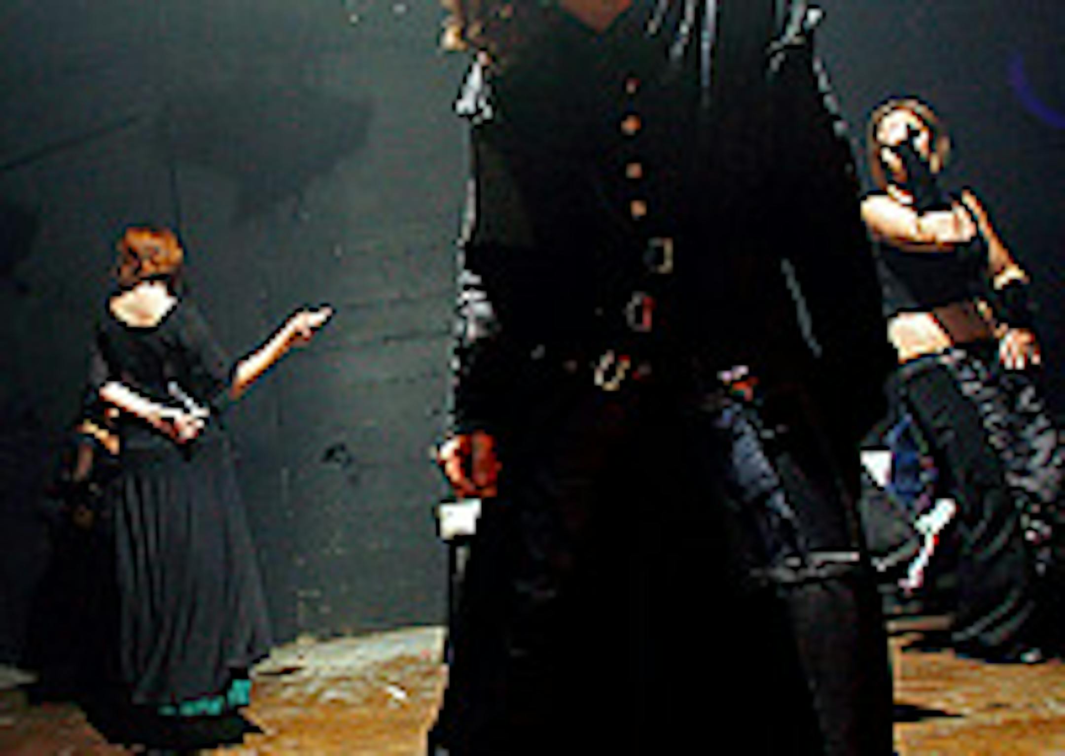 On the dance floor at The Bolt Underground, located beneath the Minneapolis Eagle.