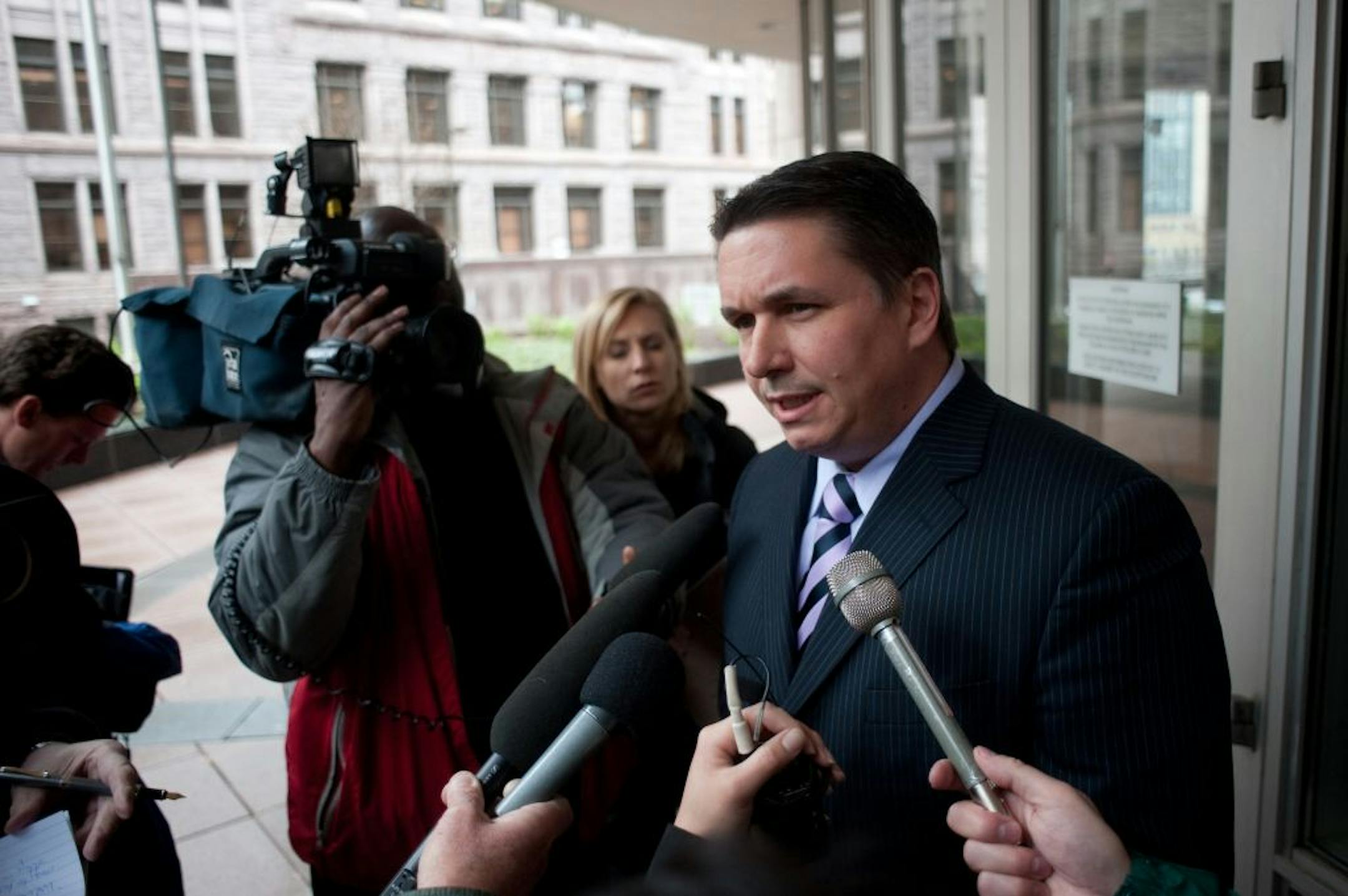 Defense attorney Joe Tamburino. During opening arguments, he said that Bakdash only meant to frighten the men on the street.