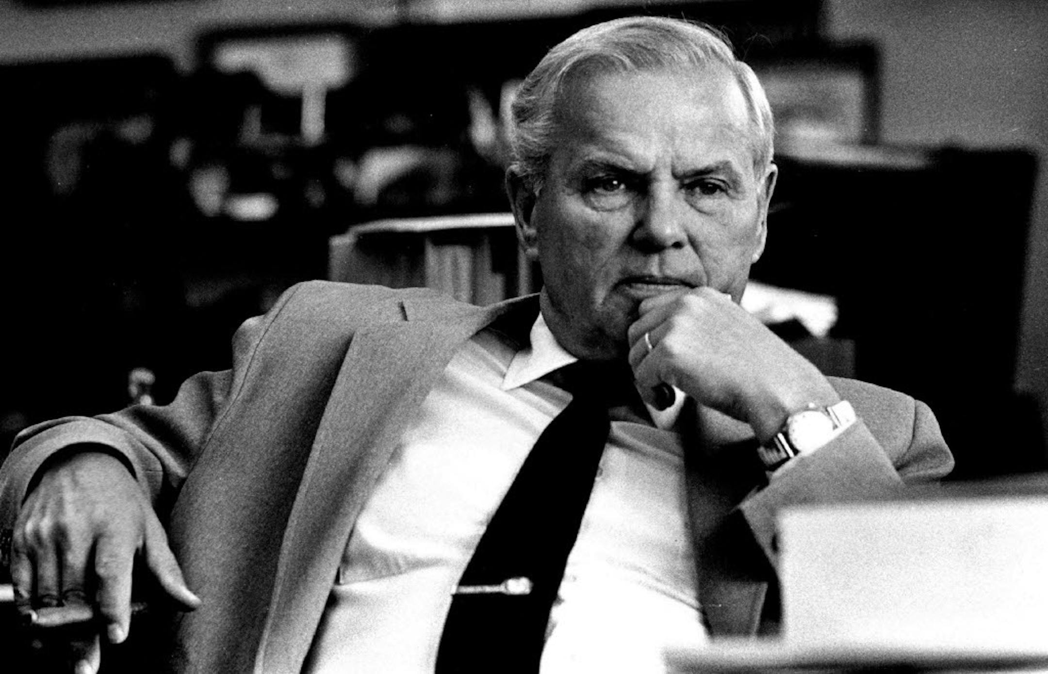 Labor leader Dave Roe in 1984.