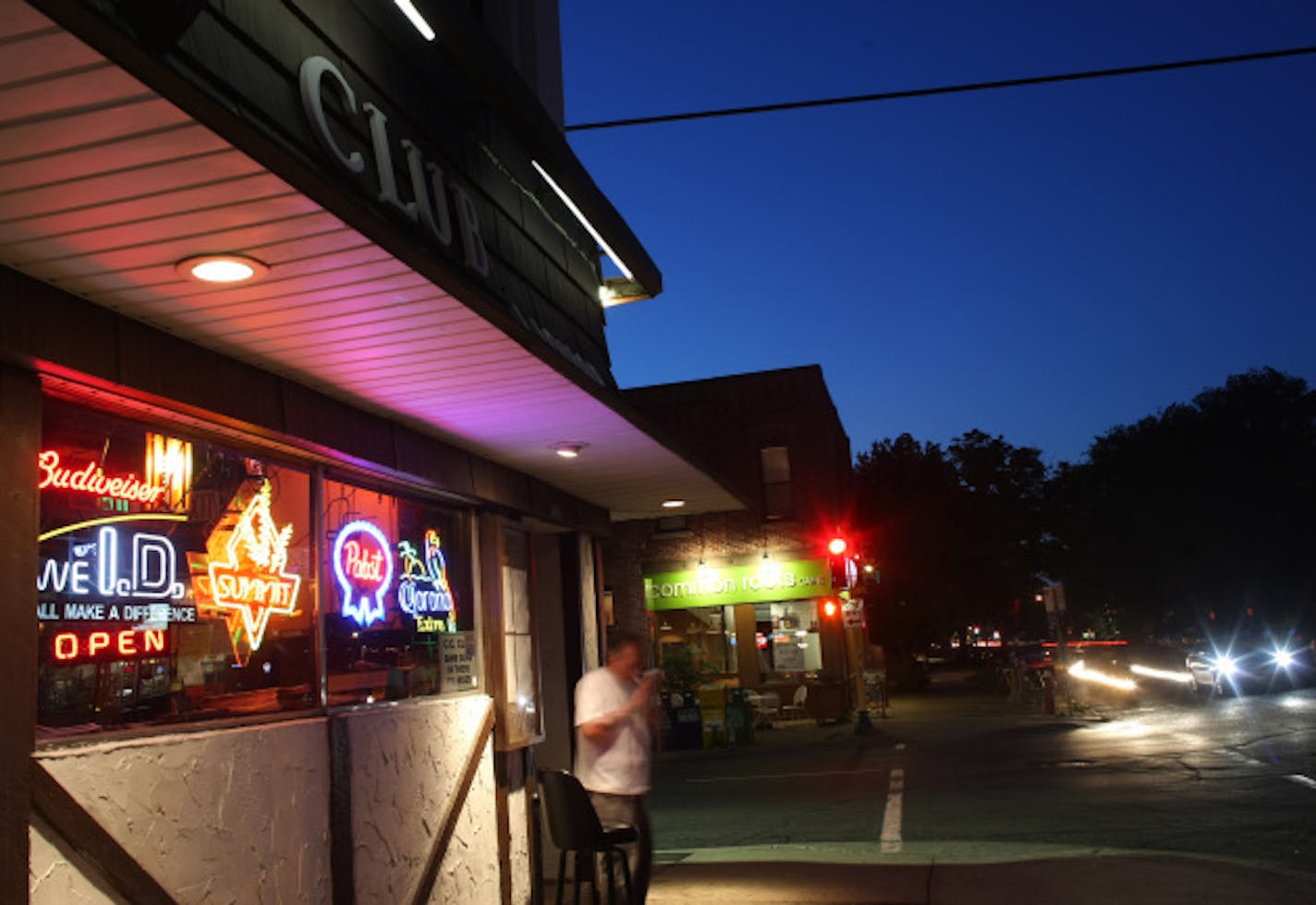 The CC Club on Lyndale Avenue South played host to the "Wilson" wrap party Saturday. / Star Tribune file