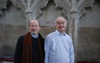 Philip Brunelle and John Rutter in 2009. Photo by Jennifer Bauer