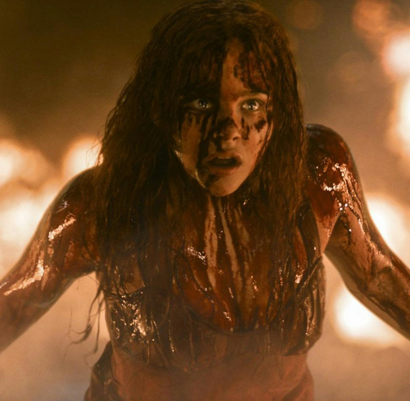 Chloe Moretz stars in Metro-Goldwyn-Mayer Pictures and Screen Gems' "Carrie." (Courtesy MrX FX/MCT) ORG XMIT: 1144419