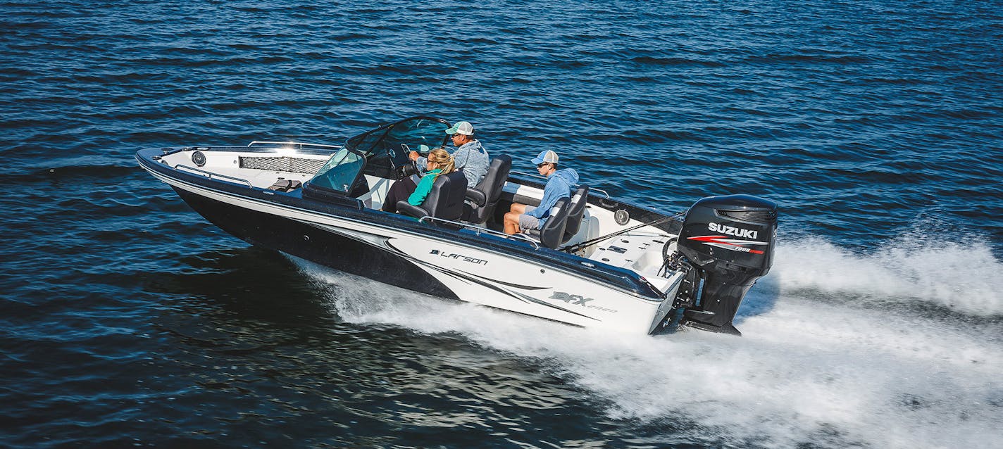 Polaris is discontinuing the Larson FX brand of fishing boats. (Provided by Polaris)