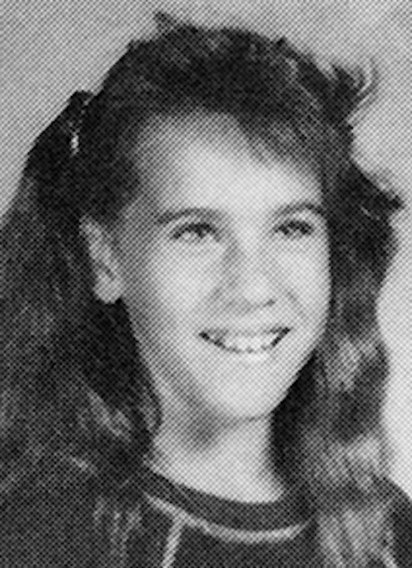 &#x2018;we never stopped looking&#x2019;: Amy Sue Pagnac, shown in her yearbook photo from seventh grade at Osseo Junior High in 1988-89, was 13 when she disappeared. Today is her 38th birthday.