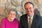 LaDonna Hoy, left, has retired as executive director of Interfaith Outreach after 40 years. Greg Hilding, right, became executive director this month.