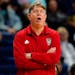 North Carolina State coach Wes Moore directed his team Saturday during a Sweet Sixteen victory over Notre Dame.