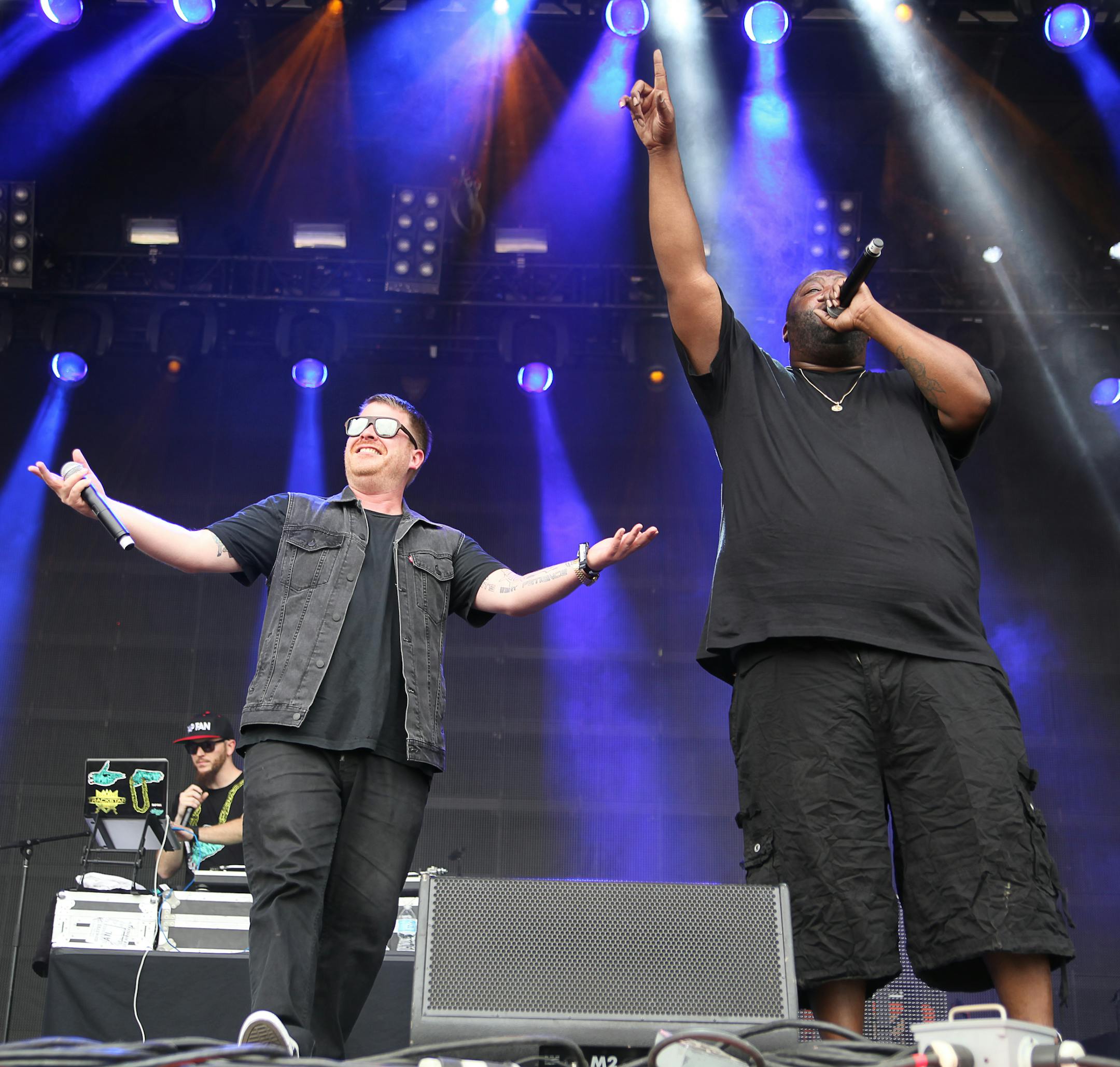 El-P and Killer Mike of Run the Jewels.