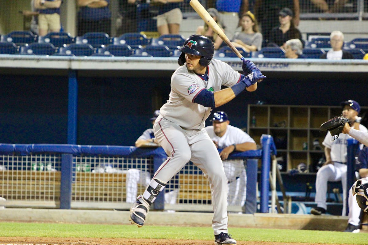 Trevor Larnach, shown last season with the Fort Myers Miracle.