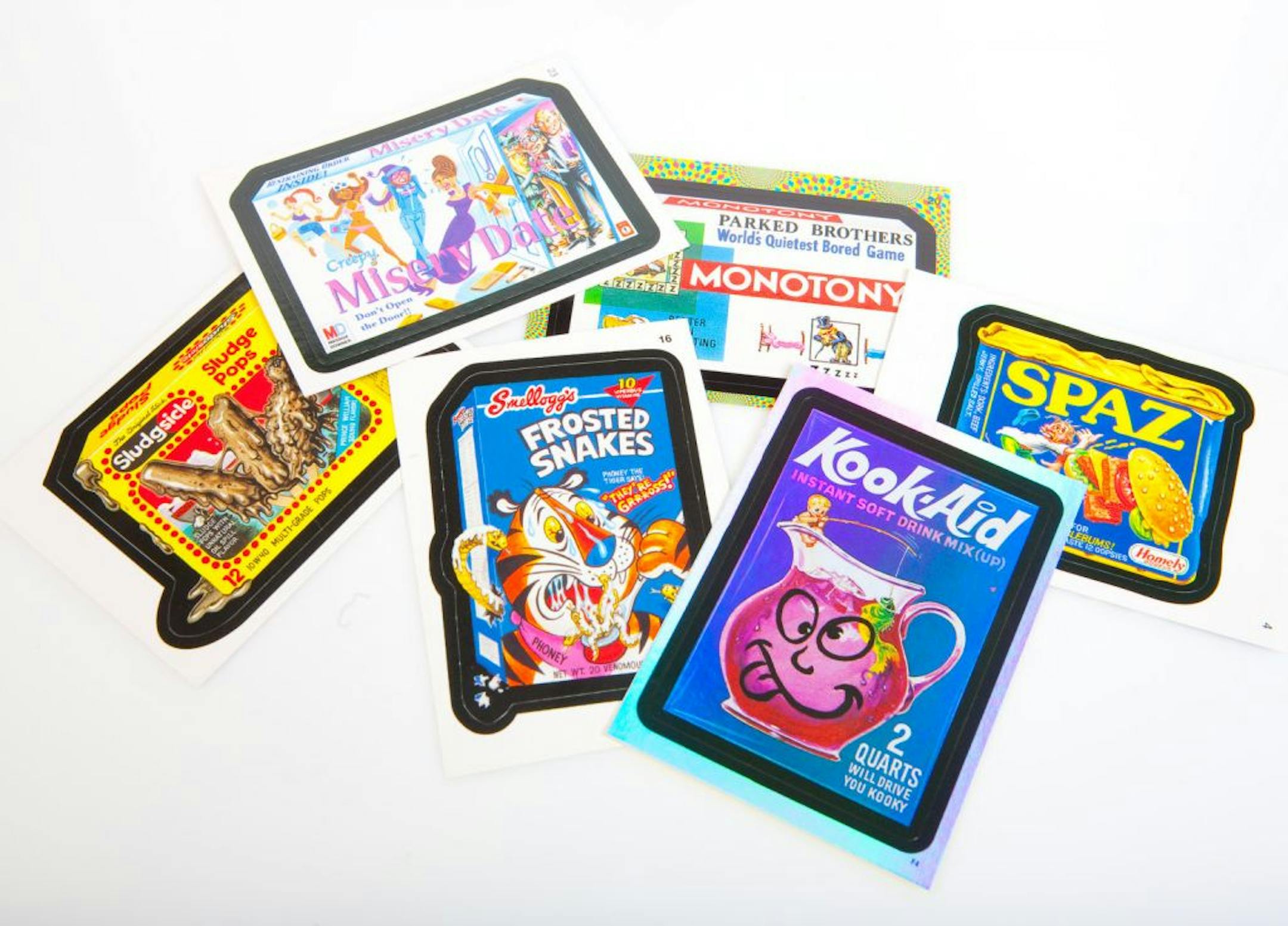 Photographs of 1970's items for Gael Cooper book project.